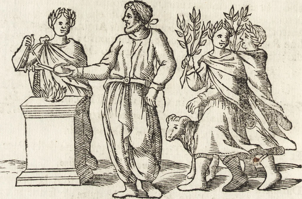 An illustration from Le memorie bresciane : opera historica e simbolica, 1693, leaf 155