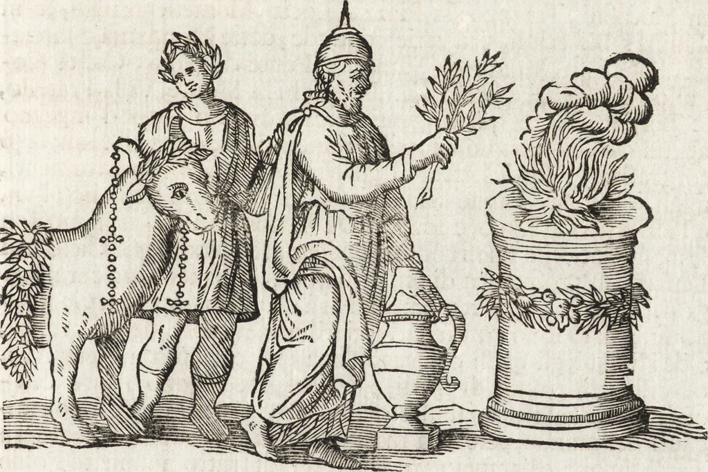 An illustration from Le memorie bresciane : opera historica e simbolica, 1693, leaf 220