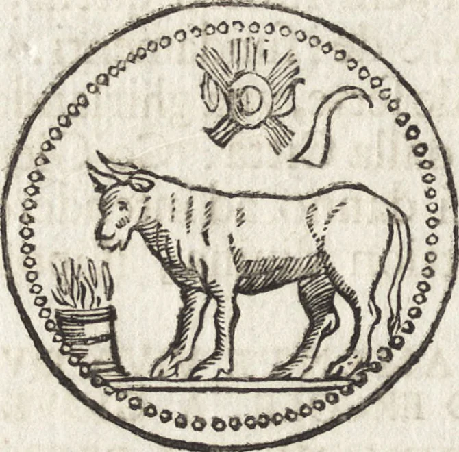 An illustration from Le memorie bresciane : opera historica e simbolica, 1693, leaf 29