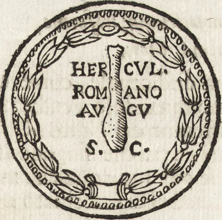 An illustration from Le memorie bresciane : opera historica e simbolica, 1693, leaf 54
