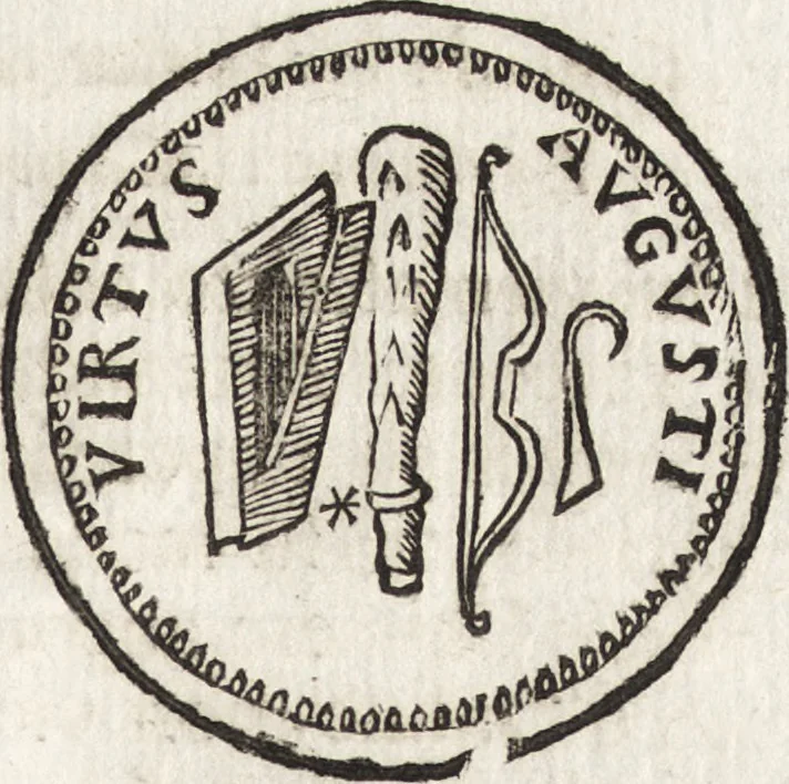 An illustration from Le memorie bresciane : opera historica e simbolica, 1693, leaf 54