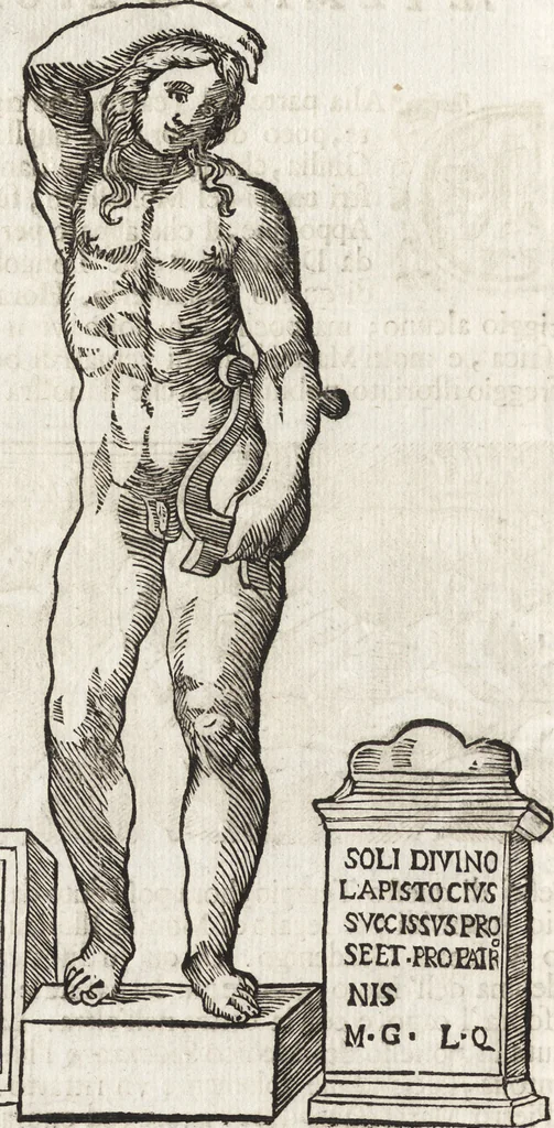 An illustration from Le memorie bresciane : opera historica e simbolica, 1693, leaf 85