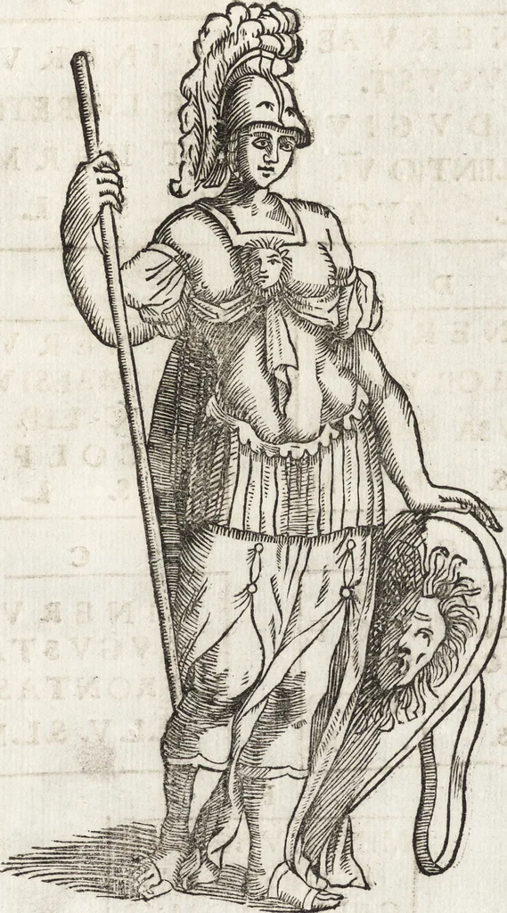An illustration from Le memorie bresciane : opera historica e simbolica, 1693, leaf 94