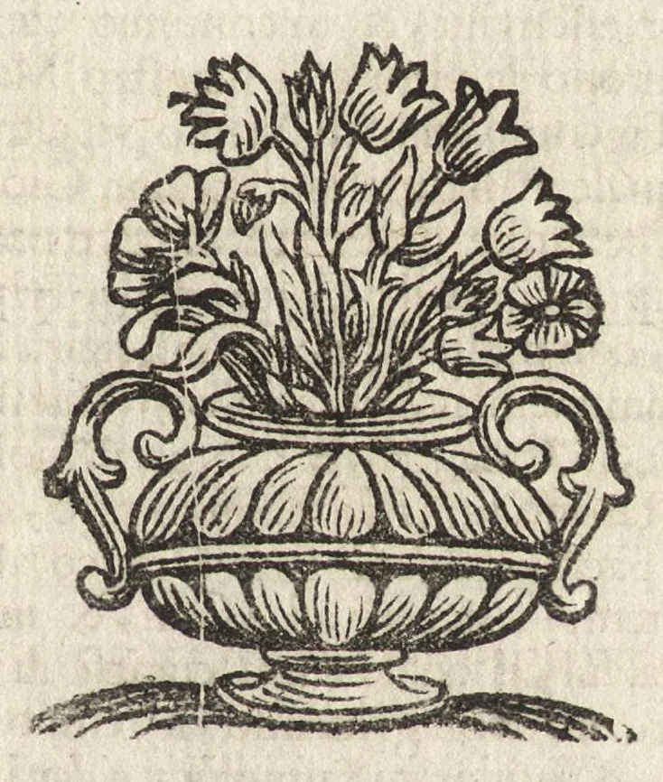 An illustration from Le vite de' più eccellenti pittori, scultori et architetti, 1647, leaf 242