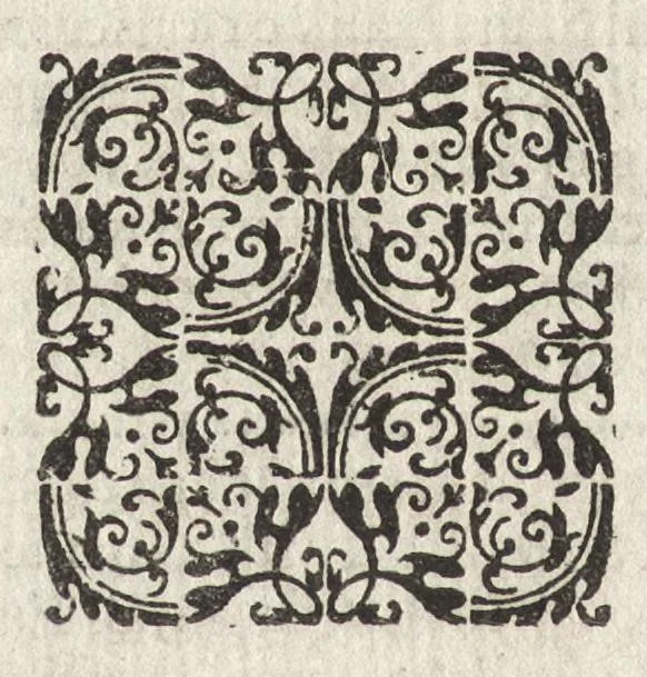 An illustration from Le vite de' più eccellenti pittori, scultori et architetti, 1647, leaf 323