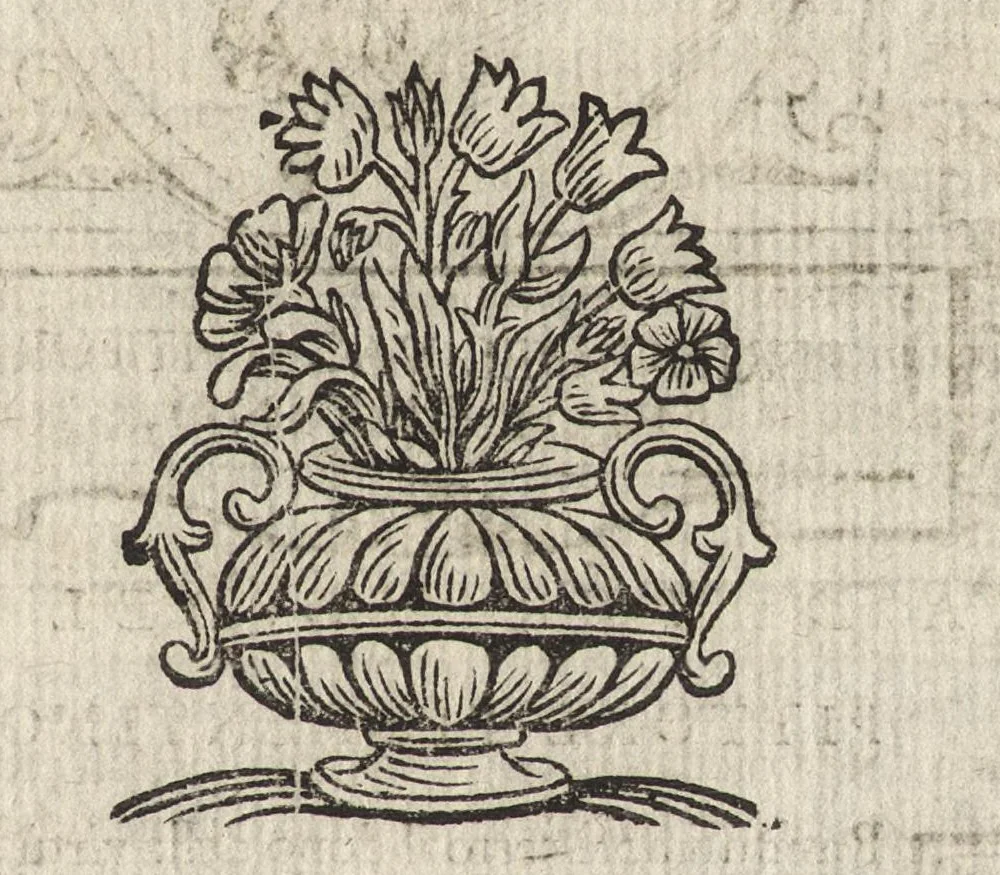 An illustration from Le vite de' più eccellenti pittori, scultori et architetti, 1647, leaf 358