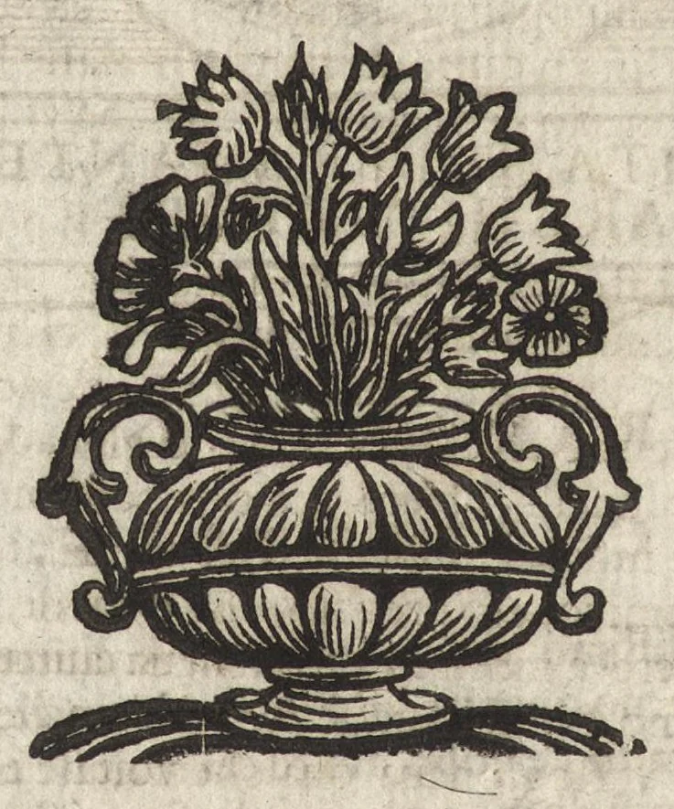 An illustration from Le vite de' più eccellenti pittori, scultori et architetti, 1647, leaf 39