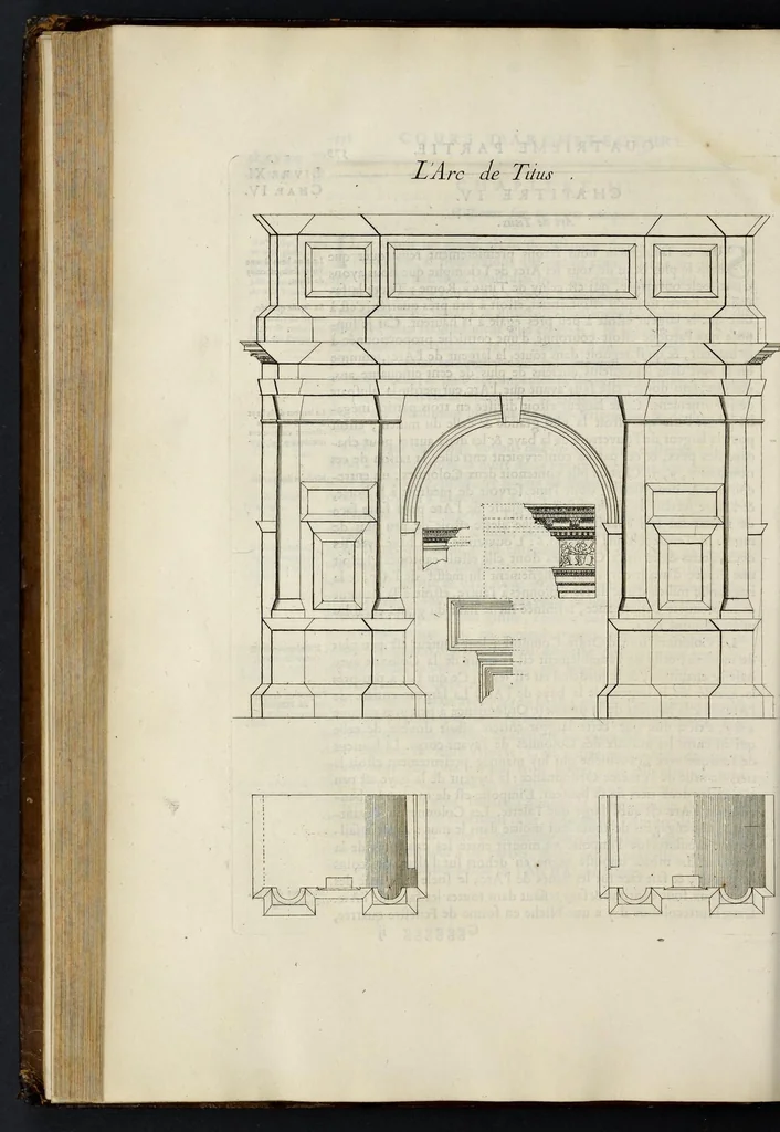 An illustration from Cours d'architecture enseigné dans l'Academie royale d'architecture ..., 1698, leaf 283