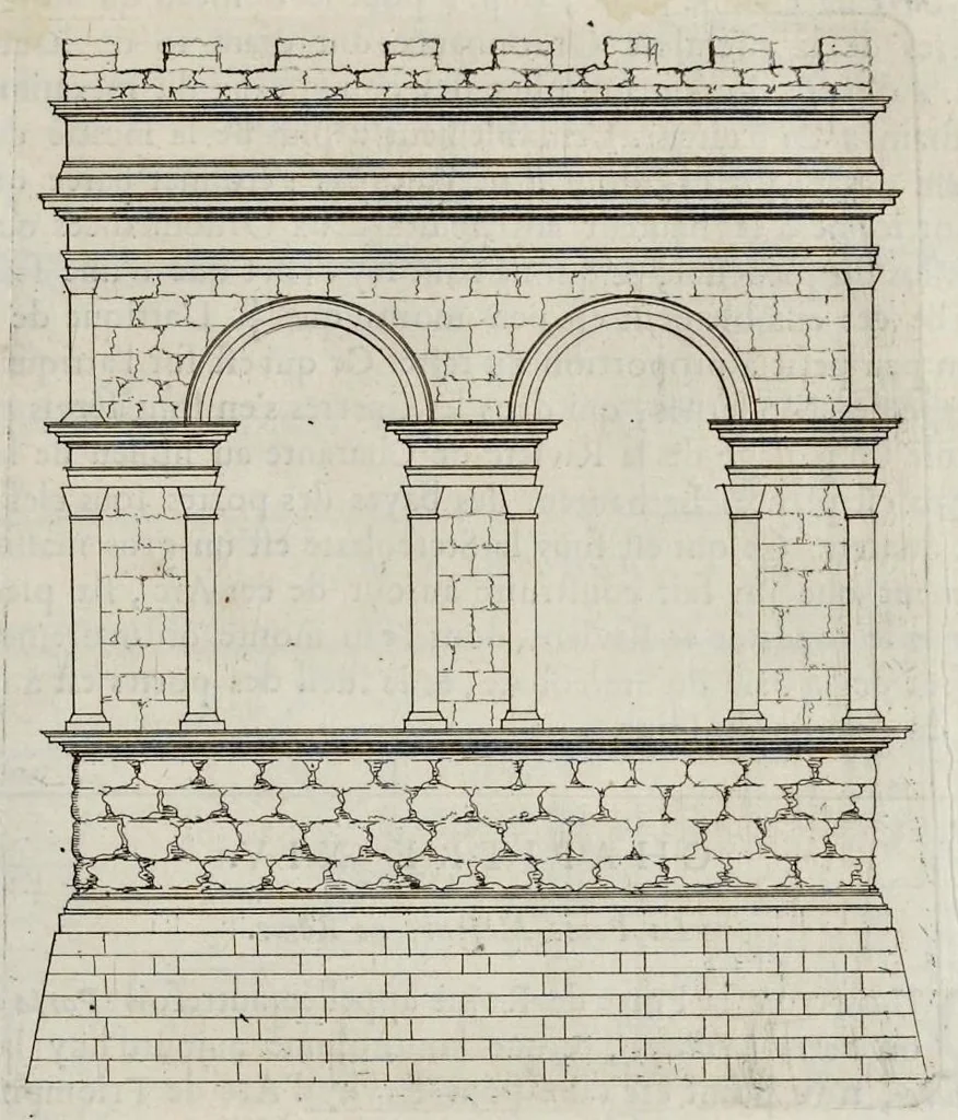 An illustration from Cours d'architecture enseigné dans l'Academie royale d'architecture ..., 1698, leaf 302