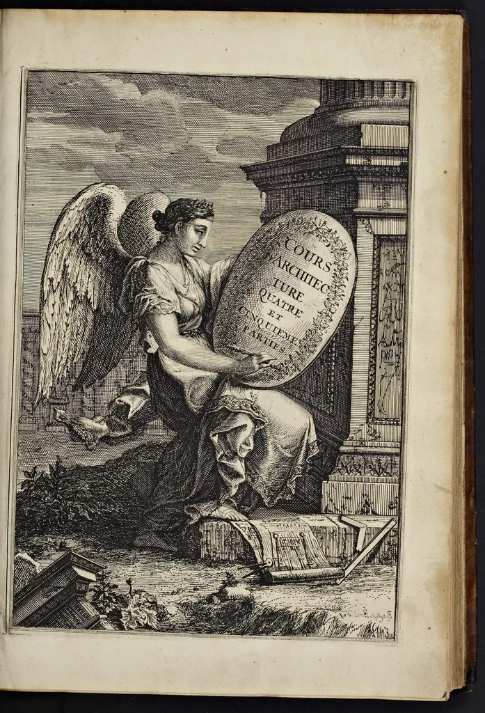 An illustration from Cours d'architecture enseigné dans l'Academie royale d'architecture ..., 1698, leaf 4