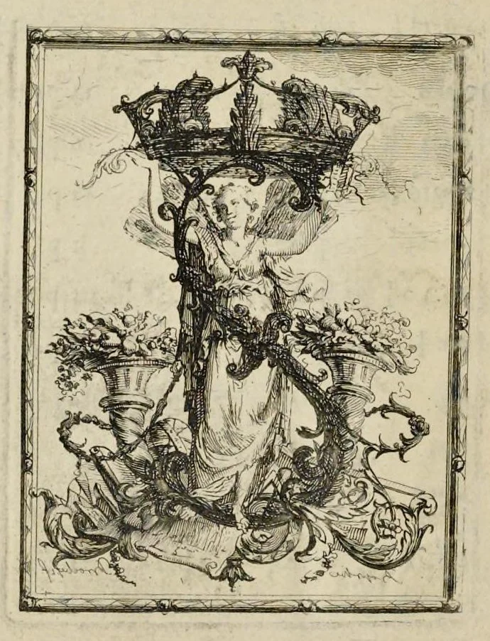 An illustration from Cours d'architecture enseigné dans l'Academie royale d'architecture ..., 1698, leaf 503