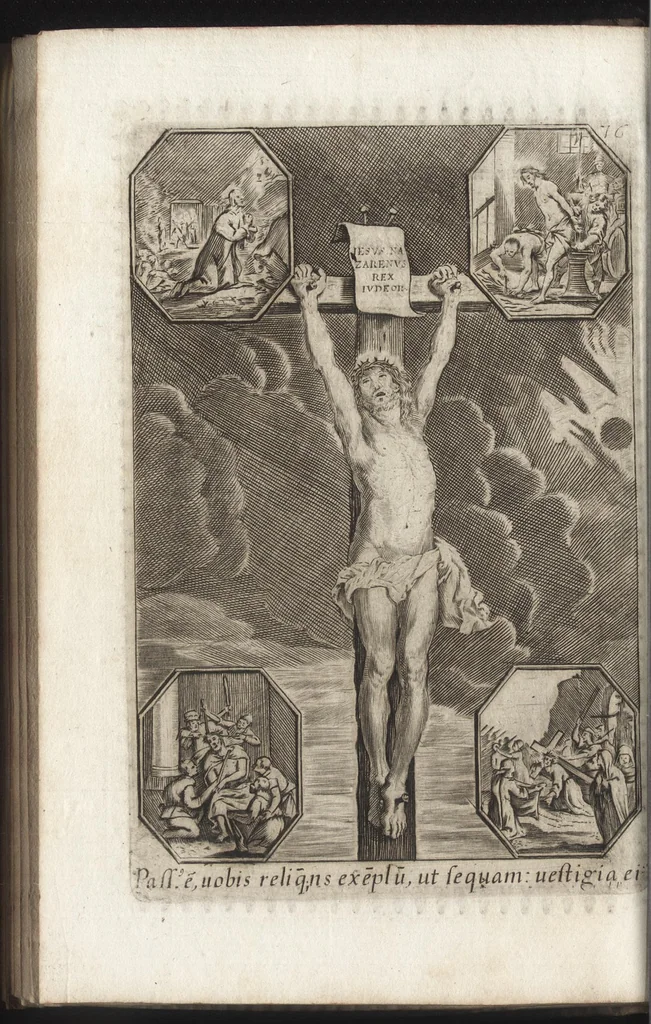 An illustration from Praxis exercitiorum spiritualium P.N. S. Ignatii;, 1695, leaf 101