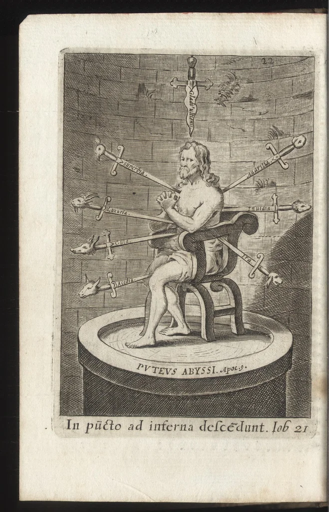 An illustration from Praxis exercitiorum spiritualium P.N. S. Ignatii;, 1695, leaf 43