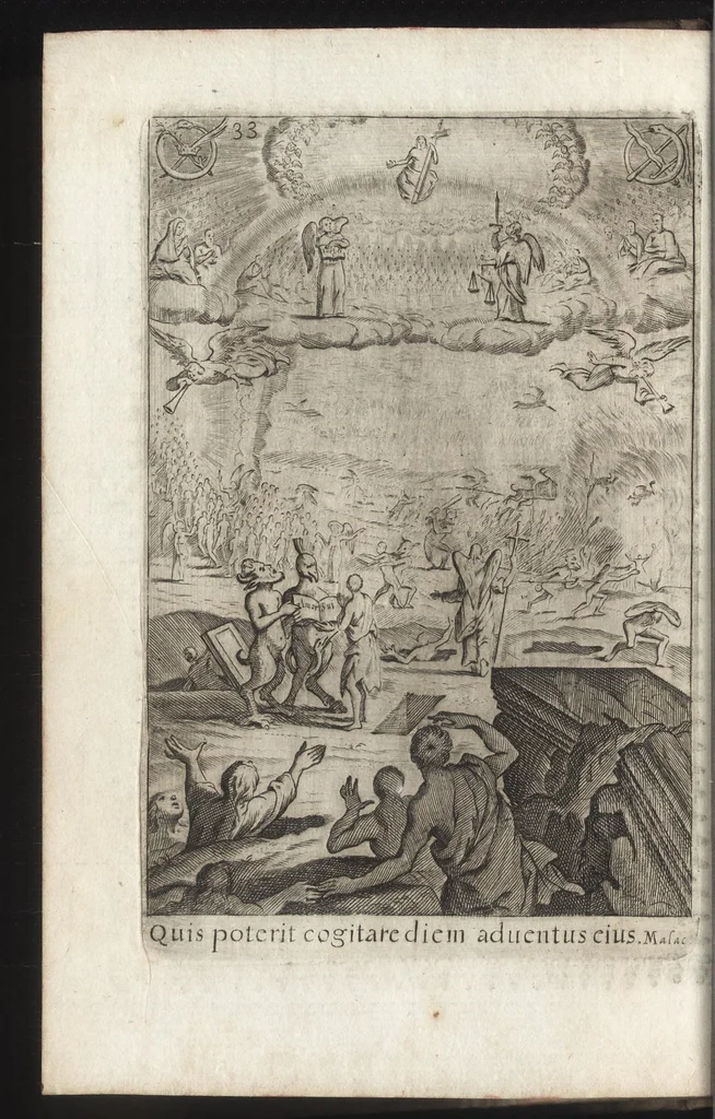 An illustration from Praxis exercitiorum spiritualium P.N. S. Ignatii;, 1695, leaf 63