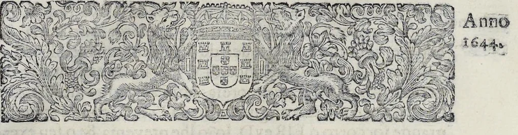 An illustration from Historia de Portugal restaurado, 1698, leaf 500