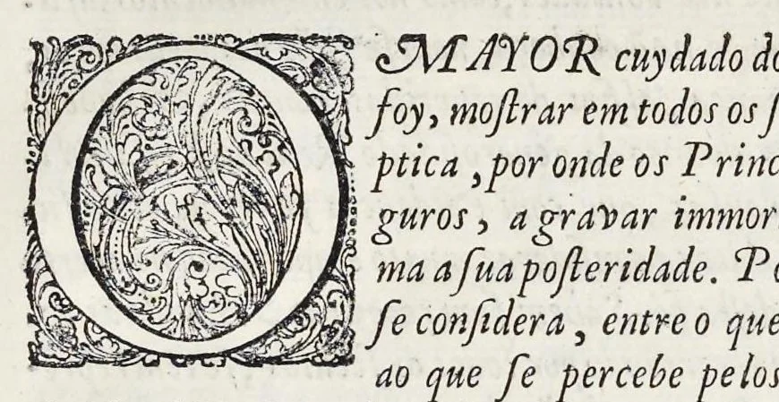 An illustration from Historia de Portugal restaurado, 1698, leaf 8