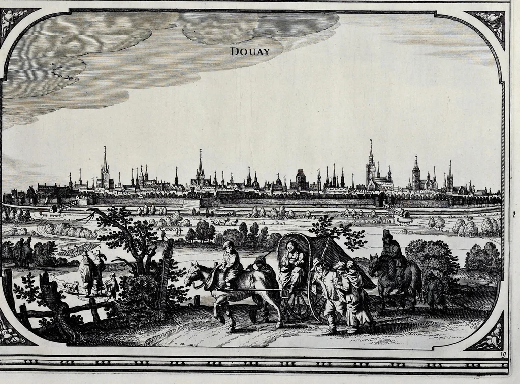 An illustration from Speculum Zelandiae : dat is, een beschryvinge ofte afbeelding der steden, ambachts-heerlijckheden, dorpen, castelen, ridderlijcke hofsteden, huysen en gebouwen, gelegen inde eylanden en de graeflijckheyt van Zeelandt, 1660, leaf 112
