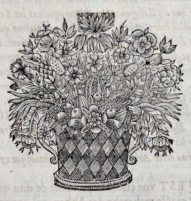 An illustration from Histoire de lábbaye royale de S. Ouen de Rouen : divisée en cinq livres, où il est traité ... de la naissance, éducation, & des principales vertus de saint Oüen ... : de la fondation, progrez, ruine, rétablissement, & des diuers éuenemens de l'Abbaye de Saint Oüen ... : des abbez qui l'ont gouuernée ... : des abbayes, prieurez, & paroisses qui ont esté dépendantes ... : des preuues ou pieces justificatiues de cette histoire ... : [ensemble celles des abbayes de Ste. Catherine et de St. Amand], 1662, leaf 268