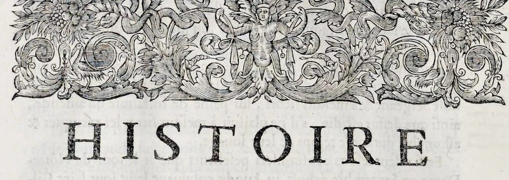 An illustration from Histoire de lábbaye royale de S. Ouen de Rouen : divisée en cinq livres, où il est traité ... de la naissance, éducation, & des principales vertus de saint Oüen ... : de la fondation, progrez, ruine, rétablissement, & des diuers éuenemens de l'Abbaye de Saint Oüen ... : des abbez qui l'ont gouuernée ... : des abbayes, prieurez, & paroisses qui ont esté dépendantes ... : des preuues ou pieces justificatiues de cette histoire ... : [ensemble celles des abbayes de Ste. Catherine et de St. Amand], 1662, leaf 269
