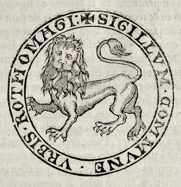 An illustration from Histoire de lábbaye royale de S. Ouen de Rouen : divisée en cinq livres, où il est traité ... de la naissance, éducation, & des principales vertus de saint Oüen ... : de la fondation, progrez, ruine, rétablissement, & des diuers éuenemens de l'Abbaye de Saint Oüen ... : des abbez qui l'ont gouuernée ... : des abbayes, prieurez, & paroisses qui ont esté dépendantes ... : des preuues ou pieces justificatiues de cette histoire ... : [ensemble celles des abbayes de Ste. Catherine et de St. Amand], 1662, leaf 480