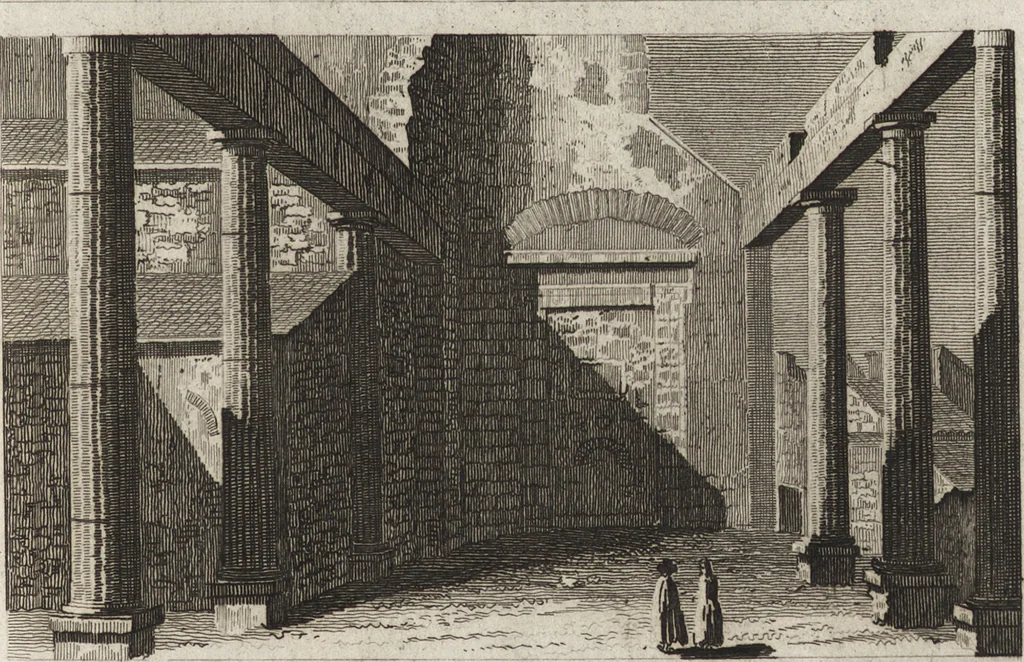 An illustration from Nuova raccolta di 100 vedutine antiche della cittá di Roma e sue vicinanze, 1795, leaf 104