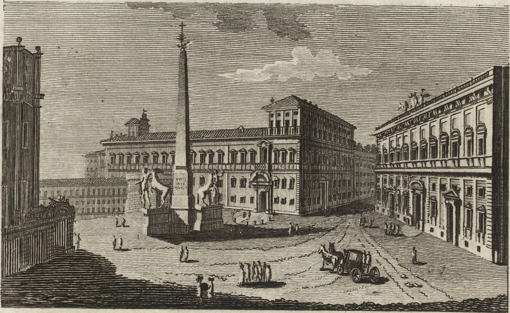 An illustration from Nuova raccolta di 100 vedutine antiche della cittá di Roma e sue vicinanze, 1795, leaf 118