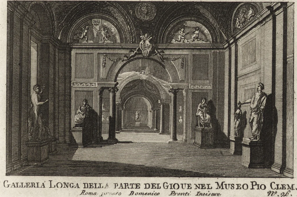 An illustration from Nuova raccolta di 100 vedutine antiche della cittá di Roma e sue vicinanze, 1795, leaf 132