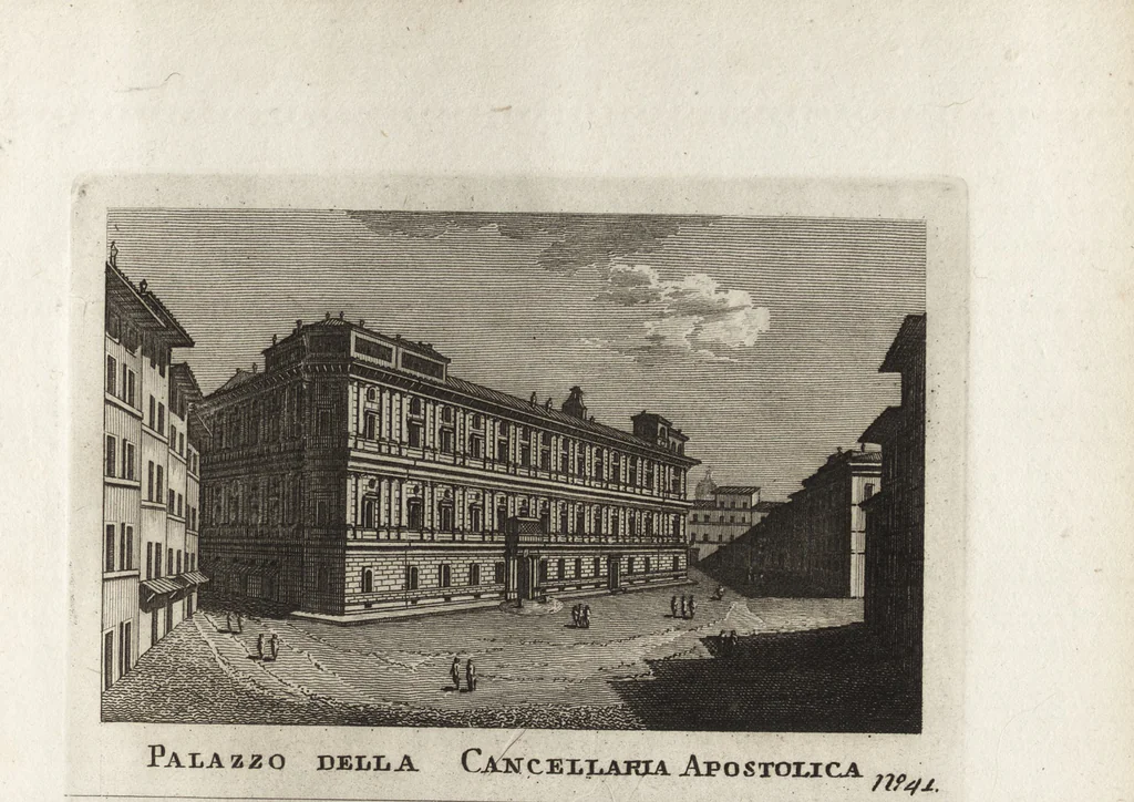 An illustration from Nuova raccolta di 100 vedutine antiche della cittá di Roma e sue vicinanze, 1795, leaf 148