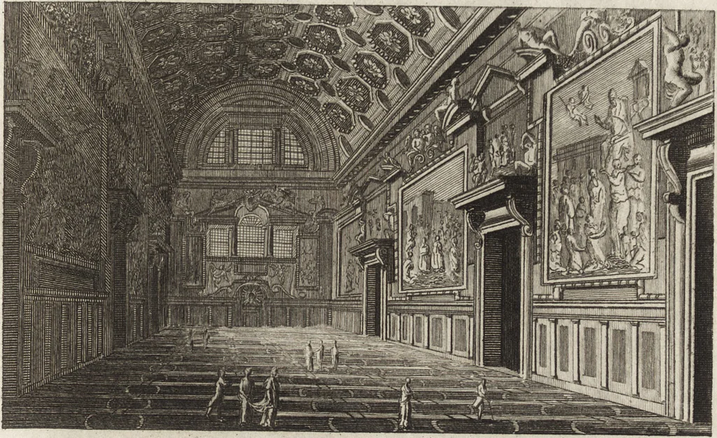 An illustration from Nuova raccolta di 100 vedutine antiche della cittá di Roma e sue vicinanze, 1795, leaf 162