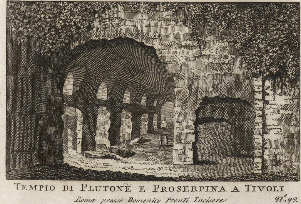 An illustration from Nuova raccolta di 100 vedutine antiche della cittá di Roma e sue vicinanze, 1795, leaf 96