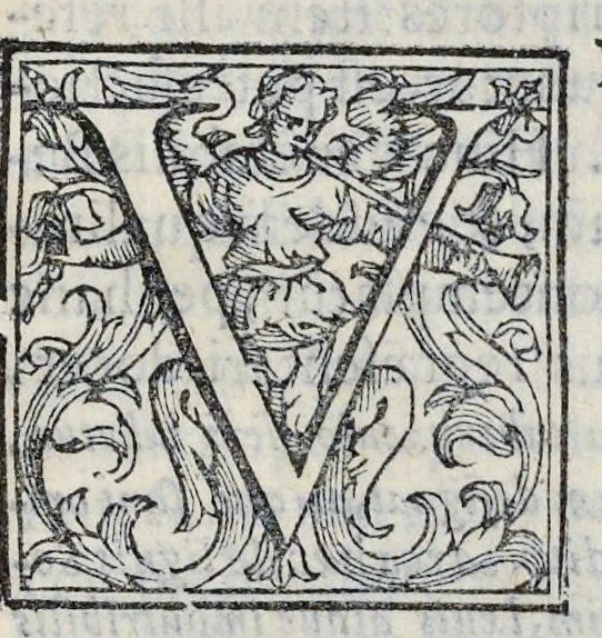 An illustration from De sacrosancto Christi corpore Romanis Pontificibvs iter conficientibus præferendo commentarivs : antiquissimi ritus causam, & originem, variasq. summorum pontificum sacratissimam secum hostium in itinere deferentium profectiones : itinerarium Societatis Sanctissimi Sacramenti Clemente. VIII. Pont. Max. Ferarriam profisciente eiusdemq. Pontificis solemnem in eam ciuitatem ingressum et in Vrbem Romam reditum complectens, 1599, leaf 22