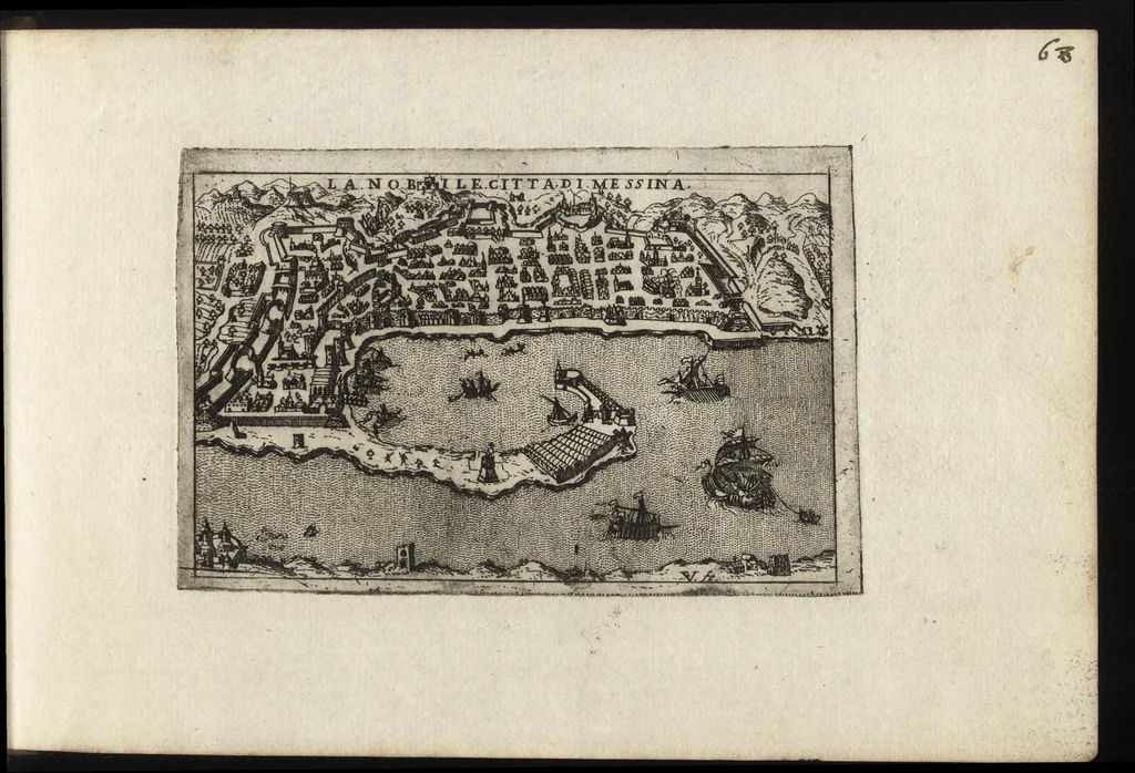 An illustration from Raccolta di le piu illustri et famose citta di tutto il mondo, 1599, leaf 138