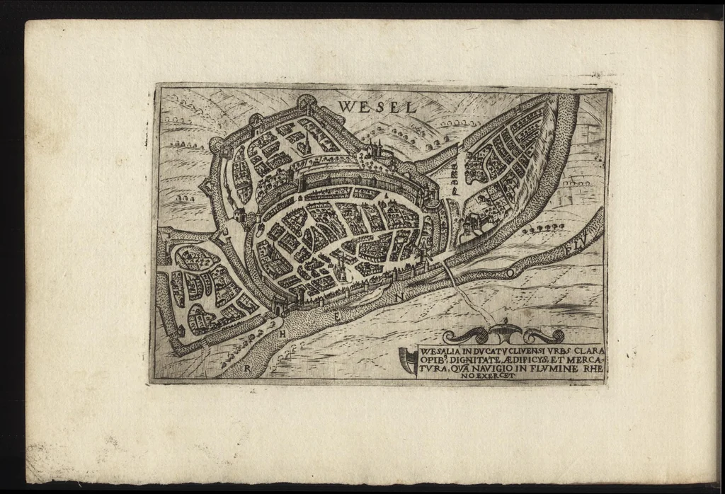 An illustration from Raccolta di le piu illustri et famose citta di tutto il mondo, 1599, leaf 167