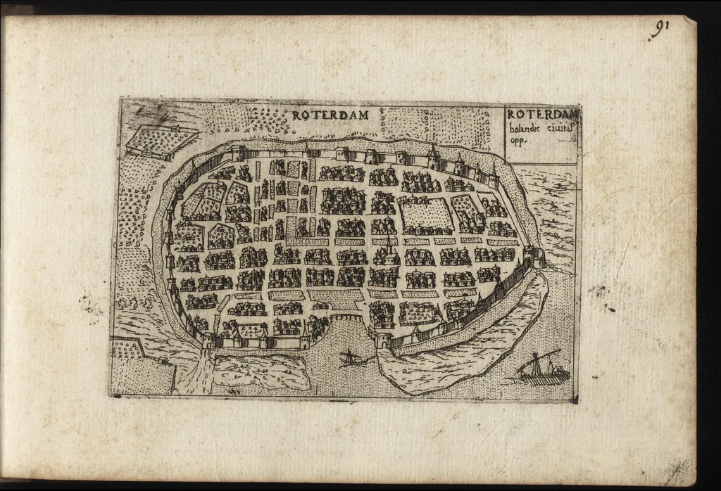 An illustration from Raccolta di le piu illustri et famose citta di tutto il mondo, 1599, leaf 184