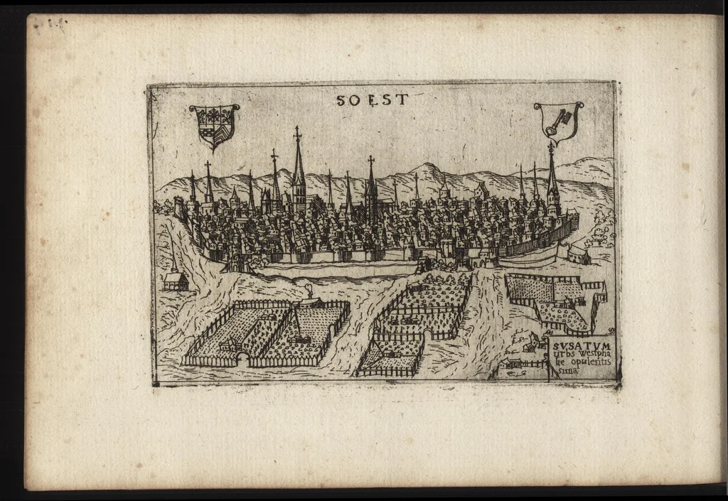 An illustration from Raccolta di le piu illustri et famose citta di tutto il mondo, 1599, leaf 231