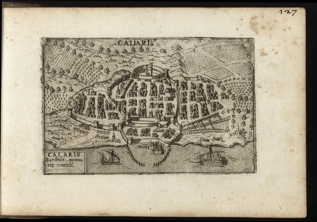An illustration from Raccolta di le piu illustri et famose citta di tutto il mondo, 1599, leaf 256