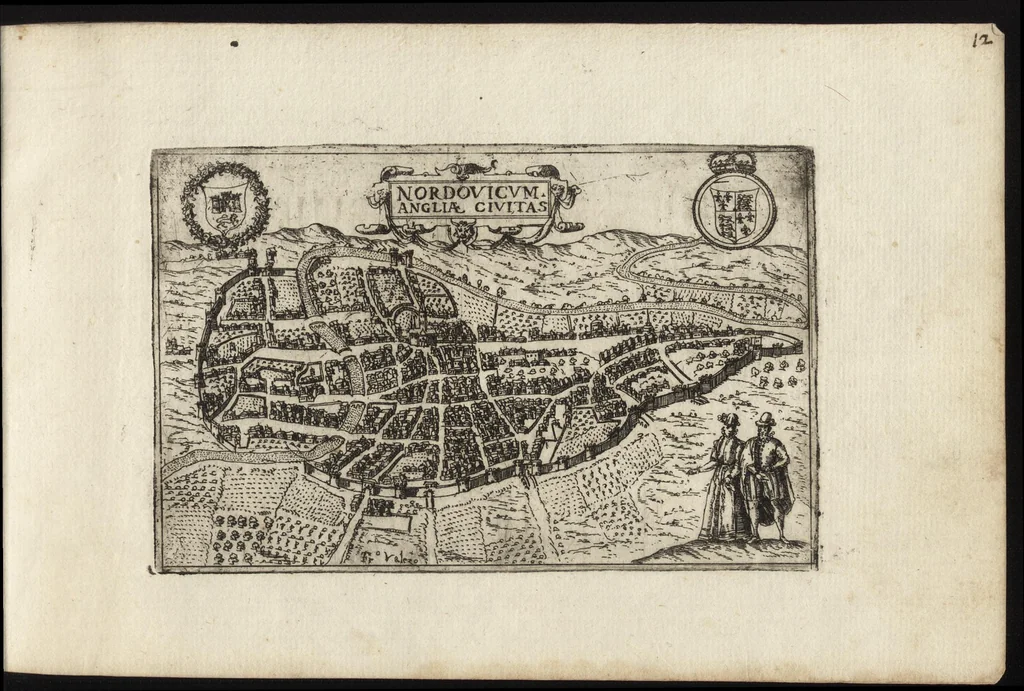 An illustration from Raccolta di le piu illustri et famose citta di tutto il mondo, 1599, leaf 26