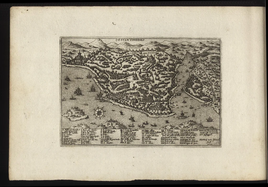 An illustration from Raccolta di le piu illustri et famose citta di tutto il mondo, 1599, leaf 263