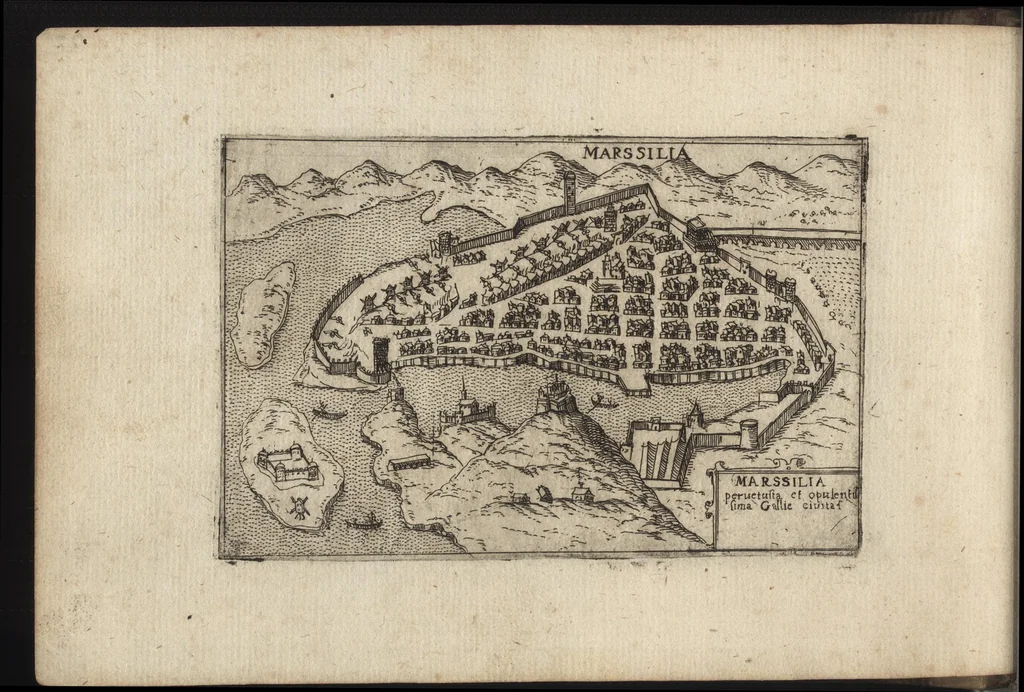 An illustration from Raccolta di le piu illustri et famose citta di tutto il mondo, 1599, leaf 47