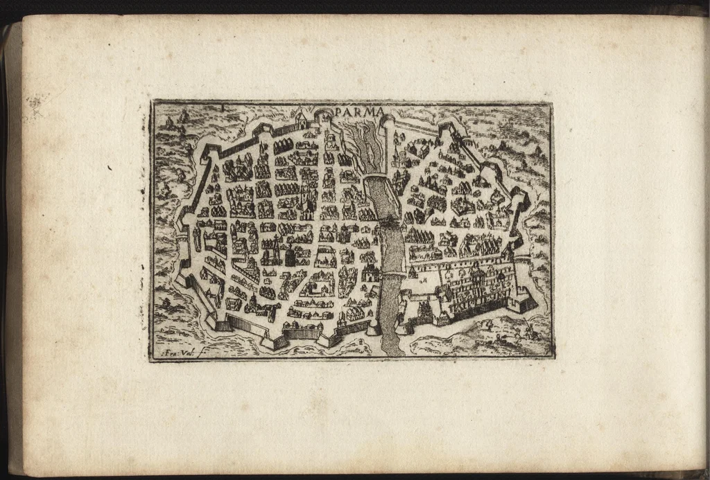 An illustration from Raccolta di le piu illustri et famose citta di tutto il mondo, 1599, leaf 61