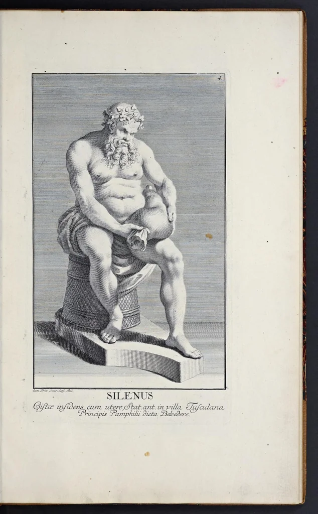 An illustration from Statuae insigniores, 1736, leaf 14