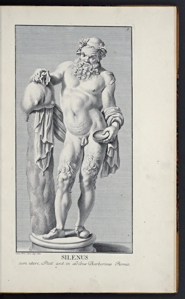 An illustration from Statuae insigniores, 1736, leaf 16