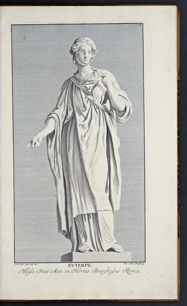 An illustration from Statuae insigniores, 1736, leaf 38