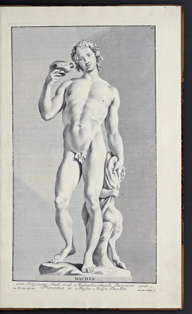 An illustration from Statuae insigniores, 1736, leaf 40