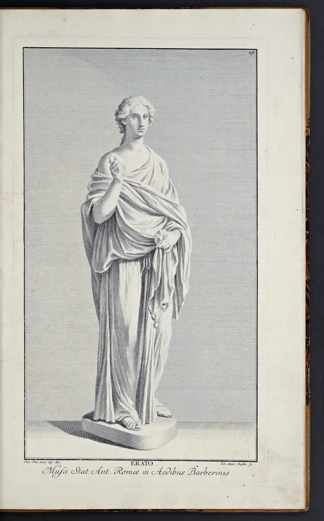 An illustration from Statuae insigniores, 1736, leaf 44