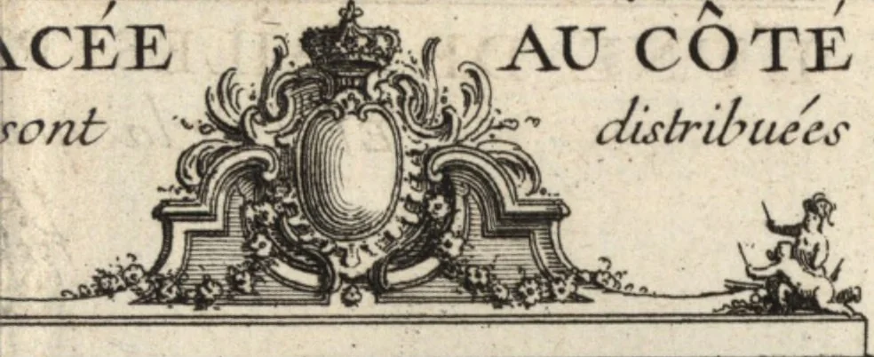 An illustration from De la distribution des maisons de plaisance, et de la decoration des edifices en general, 1737, leaf 150