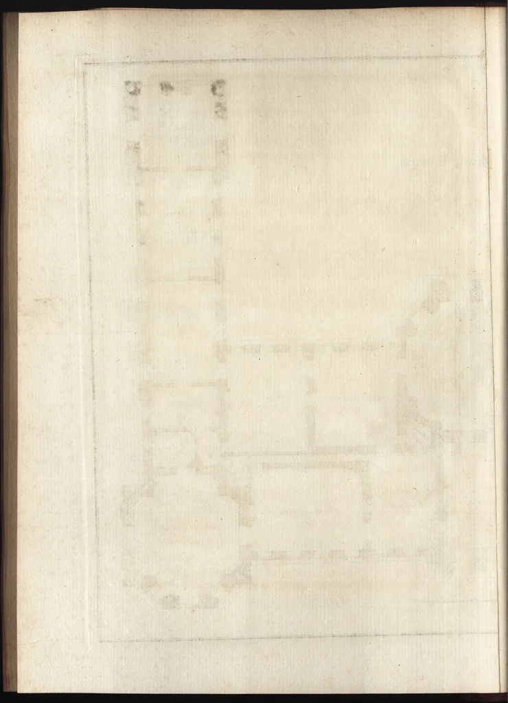 An illustration from De la distribution des maisons de plaisance, et de la decoration des edifices en general, 1737, leaf 81