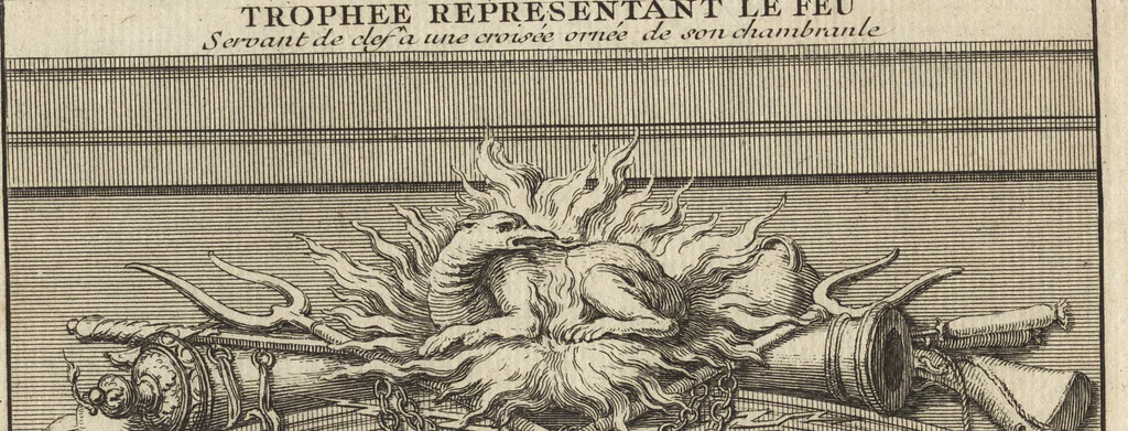 An illustration from De la distribution des maisons de plaisance, et de la decoration des edifices en general, 1737, leaf 143