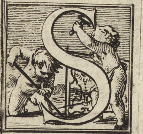 An illustration from De la distribution des maisons de plaisance, et de la decoration des edifices en general, 1737, leaf 190