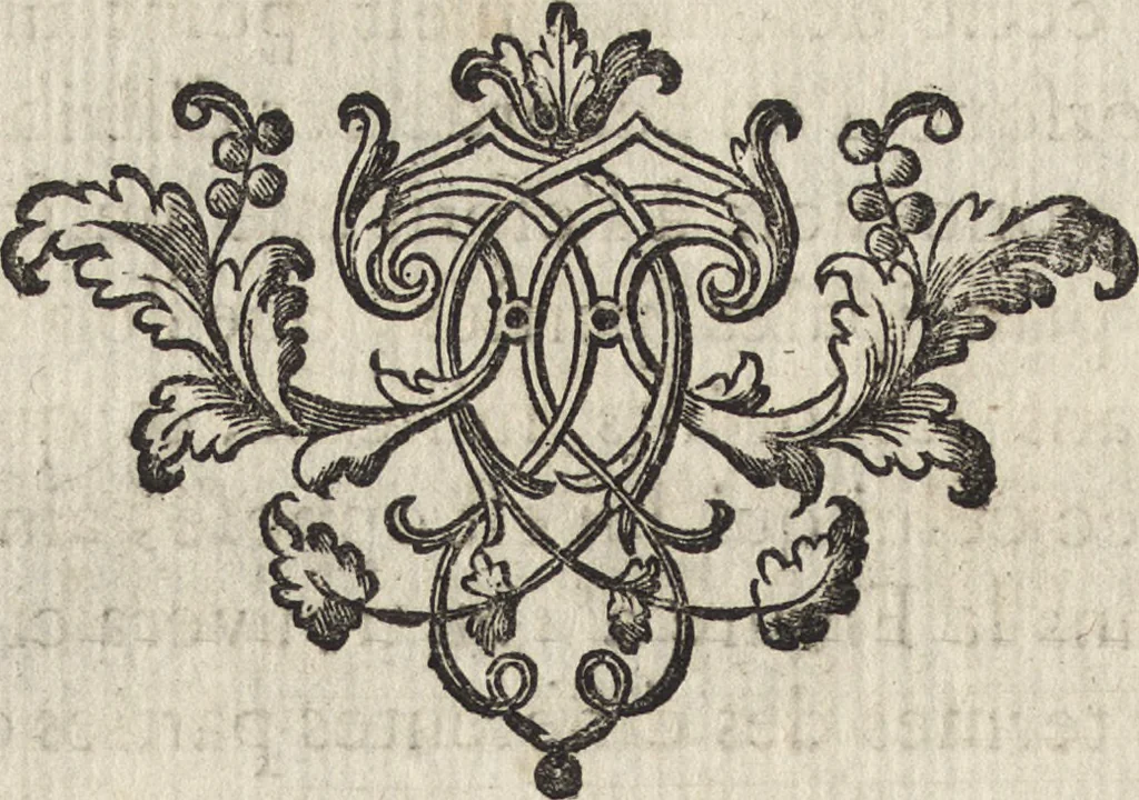 An illustration from De la distribution des maisons de plaisance, et de la decoration des edifices en general, 1737, leaf 255